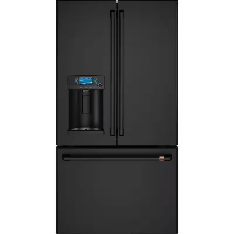 Flat Black Refrigerator Handle Kit I479581