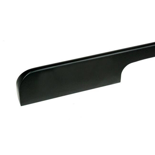 8-Inch Solid Matte Black Cabinet Bar Pull Handle (Case of 10) V325