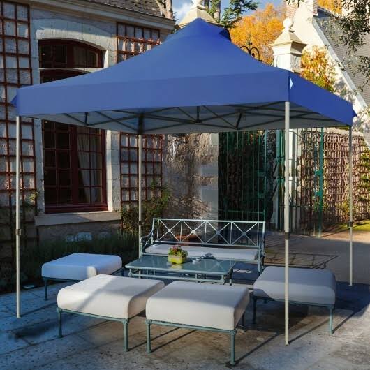 10' x 10' Portable Pop Up Canopy Tent with Roller Bag Q671