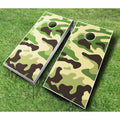 Maroon White Cornhole Set Z339