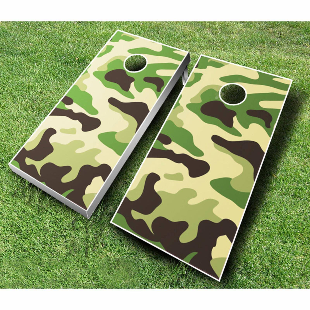 Maroon White Cornhole Set Z339
