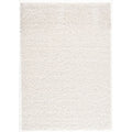 White Shag 5' X 7' Rectangular Rug E846006