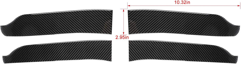 ABS Door Handle Armrest Trim Cover 4 pcs H803564
