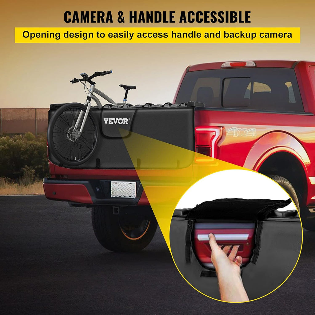 Tailgate Pad for Bikes, Carries up to 6 Mountain Bikes, 63 Pickup Pad Z129257