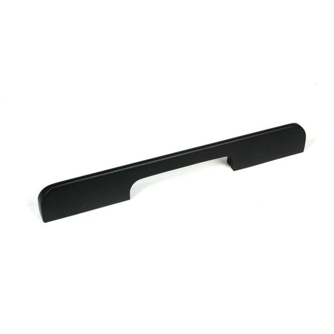 8-Inch Solid Matte Black Cabinet Bar Pull Handle (Case of 10) V325
