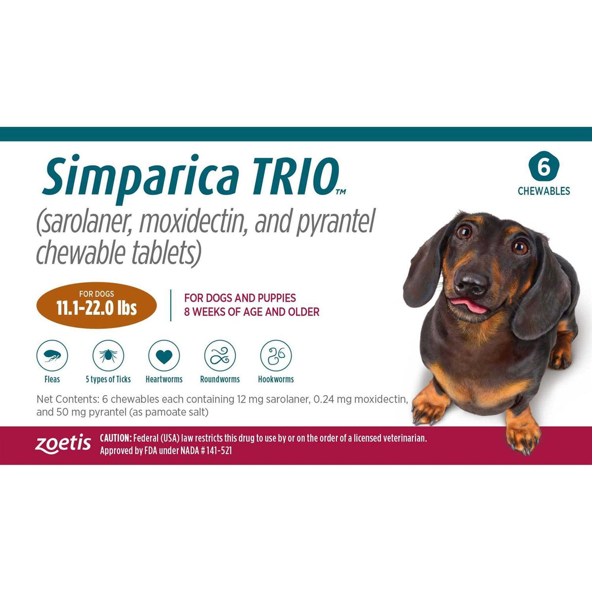 Simparica Trio Dogs M478314