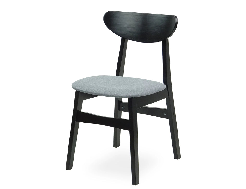 Set of 6 Padded Seat Chairs and Extendable Dining Table M760233
