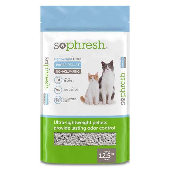 Lightweight Paper Pellet Non-Clumping Cat Litter O7971