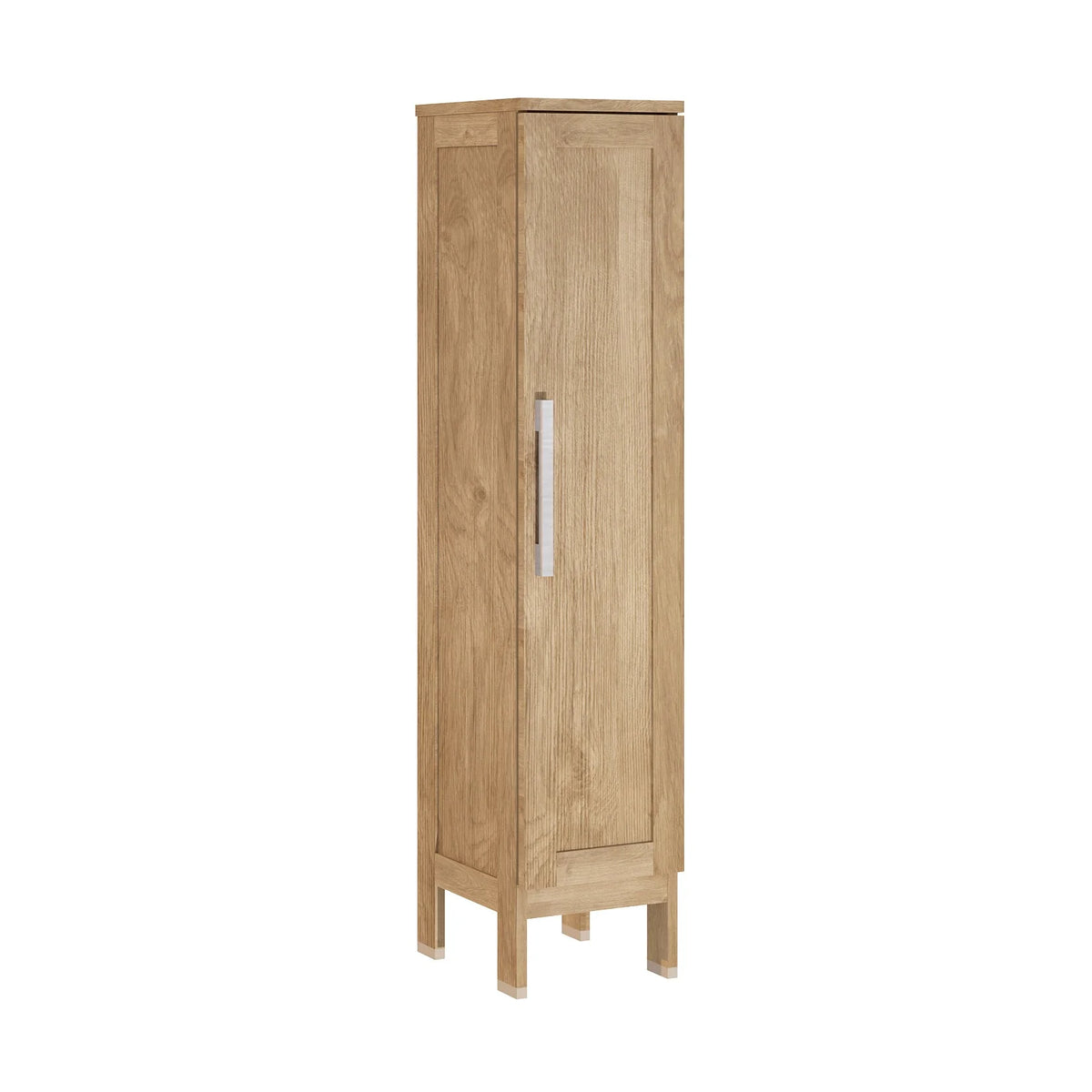 White Engineered Wood Side Cabinet U431938