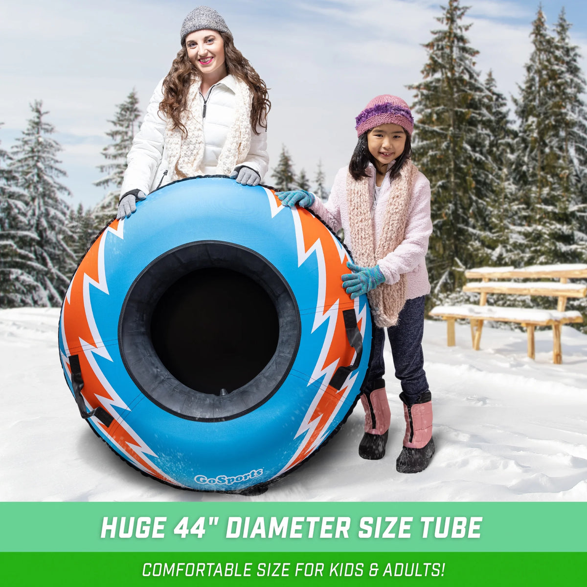 Retro Snow Tube with Canvas Cover K434643