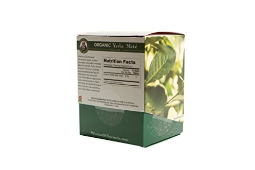 Organic Yerba Maté Tea Bags, 1.1 oz L5397