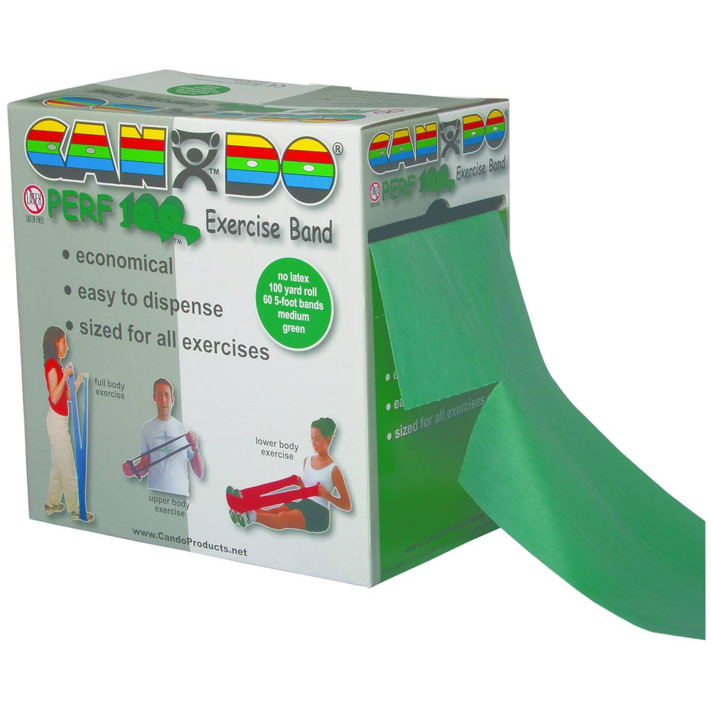 Yellow X-Light Latex Free Exercise Band 100 Yard Roll H95846