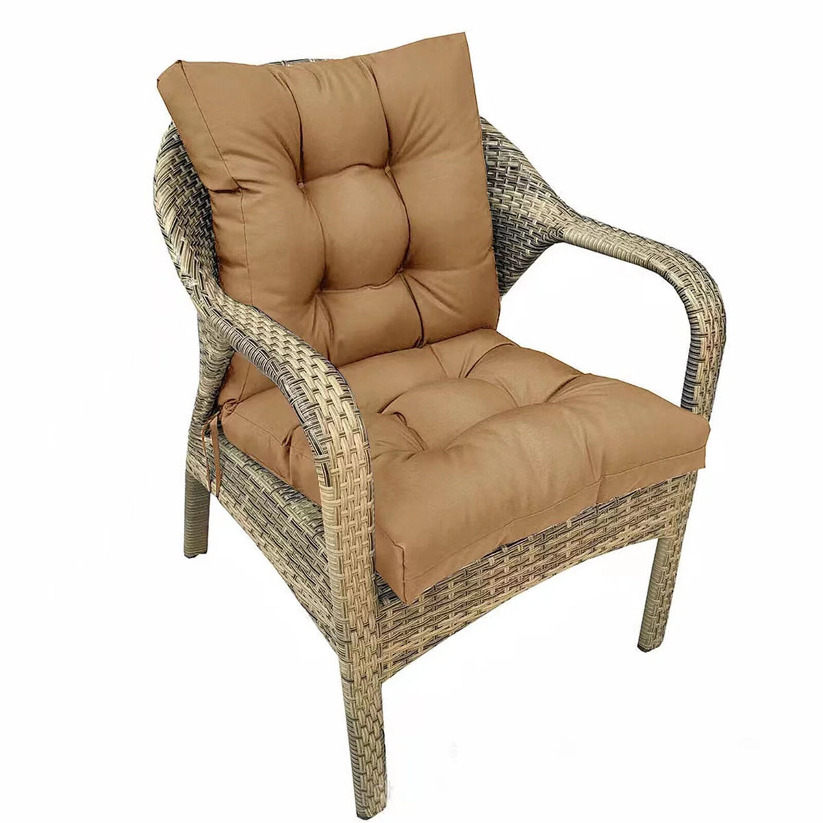 Light Brown Outdoor Seat Cushion A175