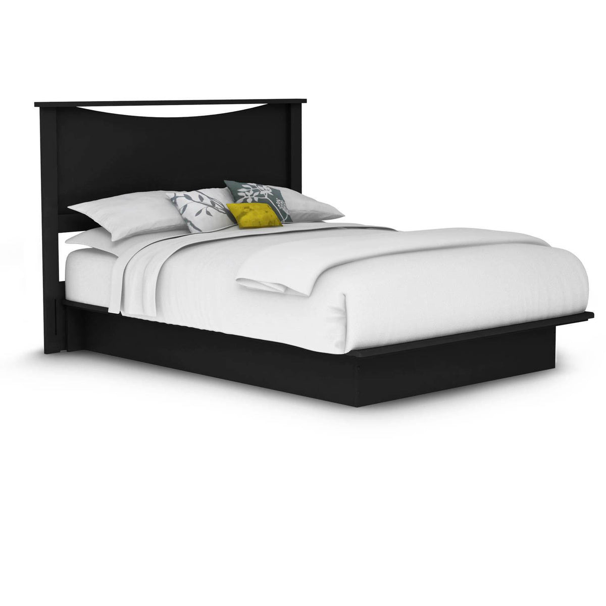 Pure Black Full/Queen Headboard F312994