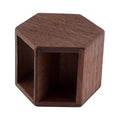 Miniature Walnut Wood End Table Dollhouse F508471