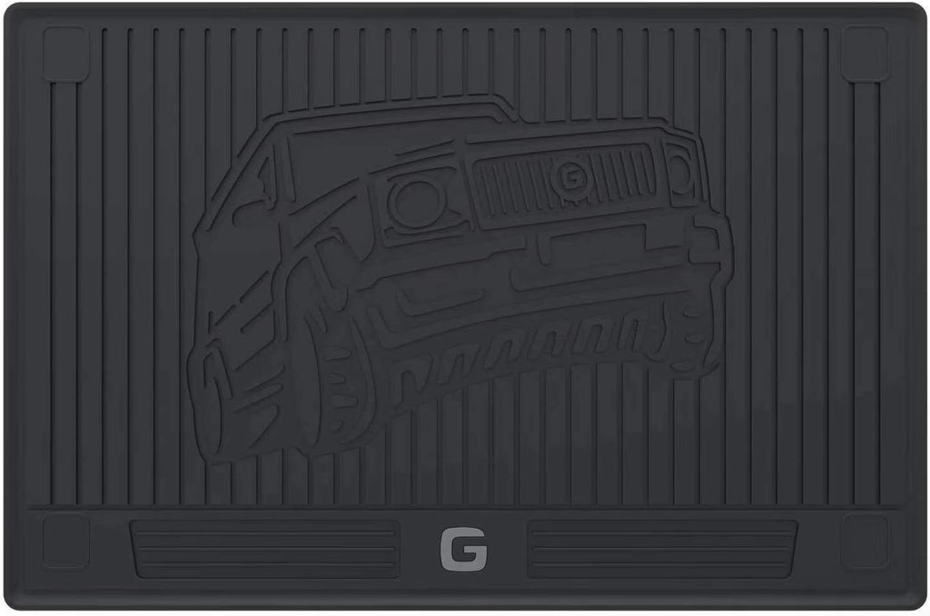 TPE All Weather Custom Fit Floor Mats 1st & 2nd Row Full Set Black M44163