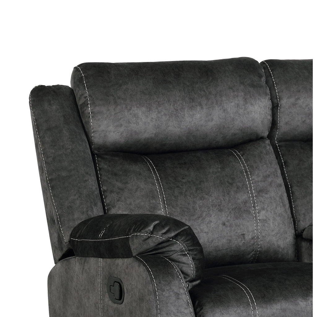 Reclining Sofa with Drop Down Table & Drawer I285012