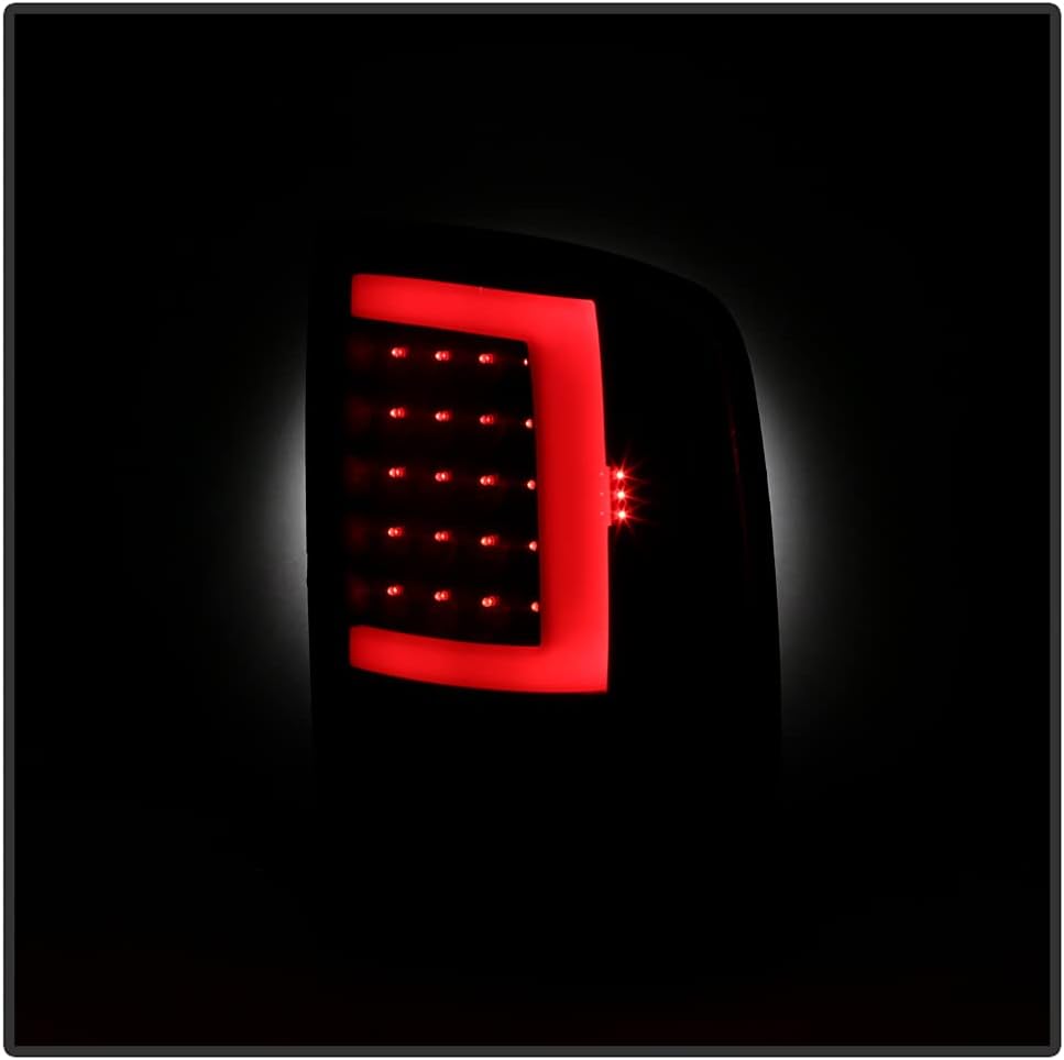 Black Smoke LED Tail Lights J6468