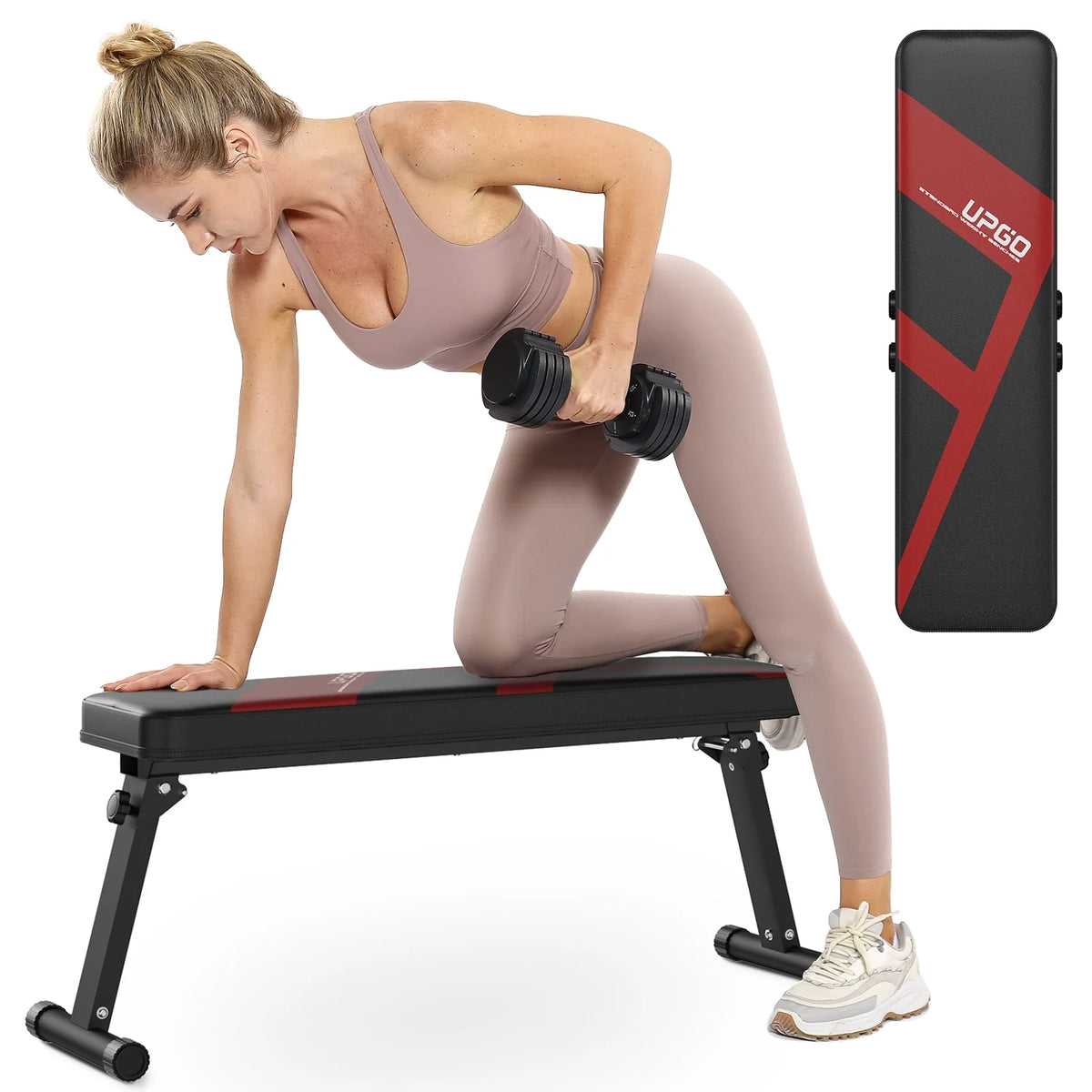Folding Flat Weight Bench P73109