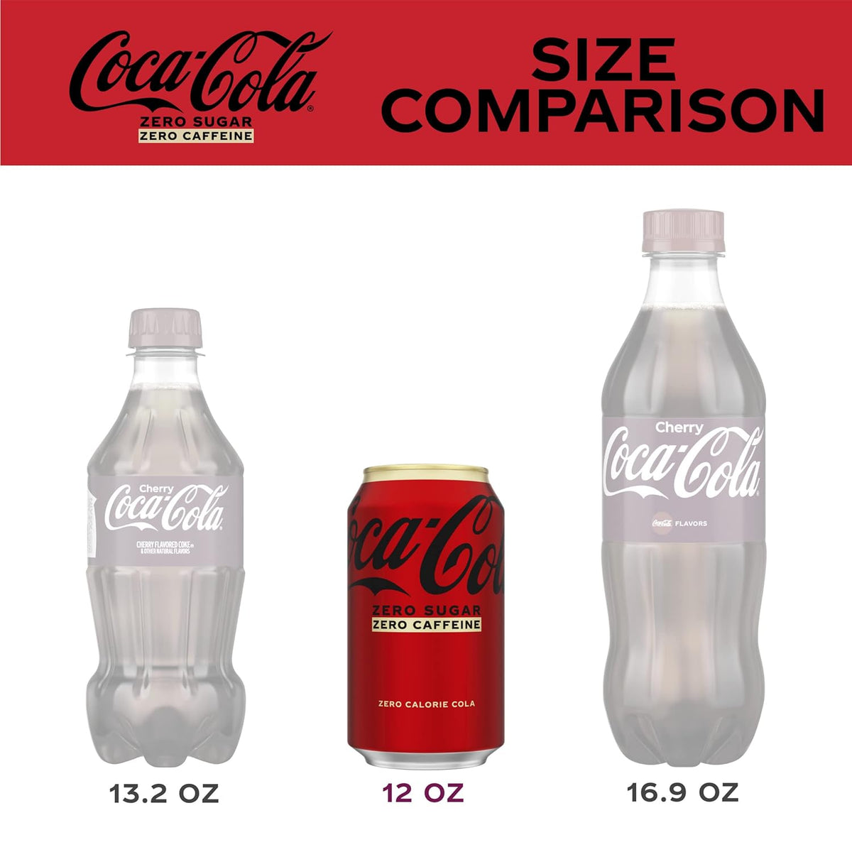 Zero Caffeine-Free Soda, 12 Fl Oz (pack of 12) E497673