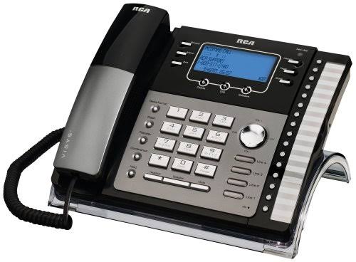 4-Line Expandable System Speakerphone with Call Waiting Caller ID Intercom V448410