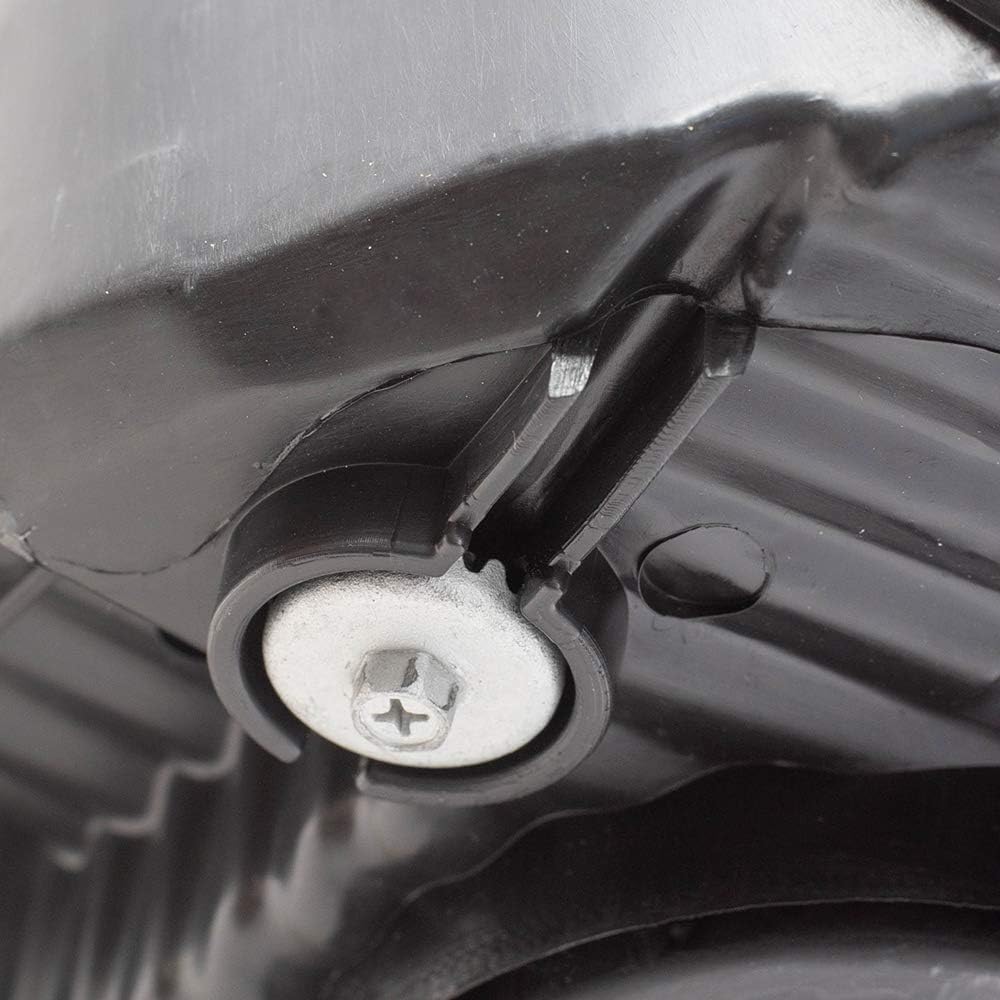 Replacement Driver and Passenger Headlights with Grey Bezels I54797