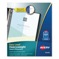 Letter Nonglare Poly Sheet Protectors, 200/Box D66057