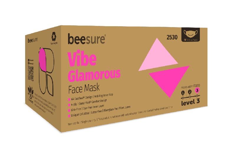 White Face Mask Case of 400 T5677