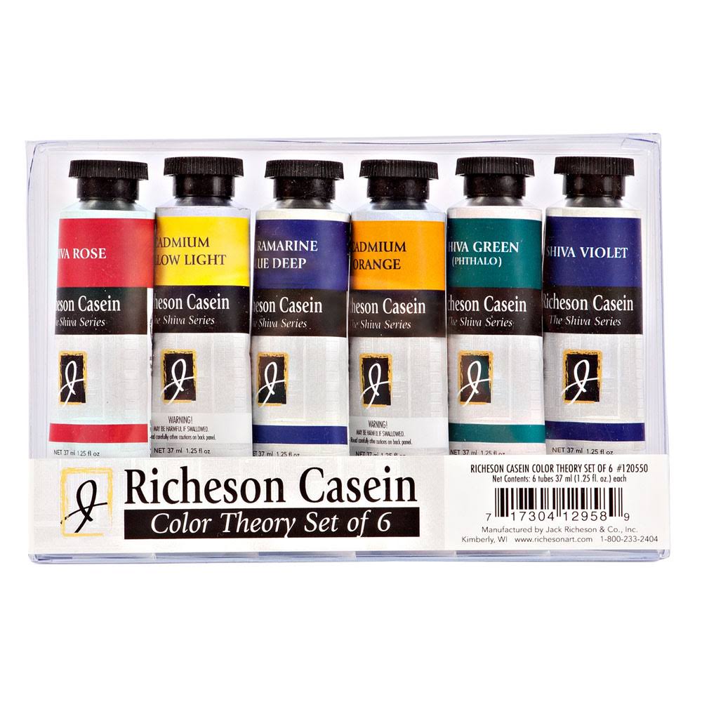 Casein Artist Color Theory Set of 6 Z2680