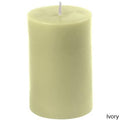 2 x 3-Inch Unscented Pillar Candle (Pack of 24) X244830