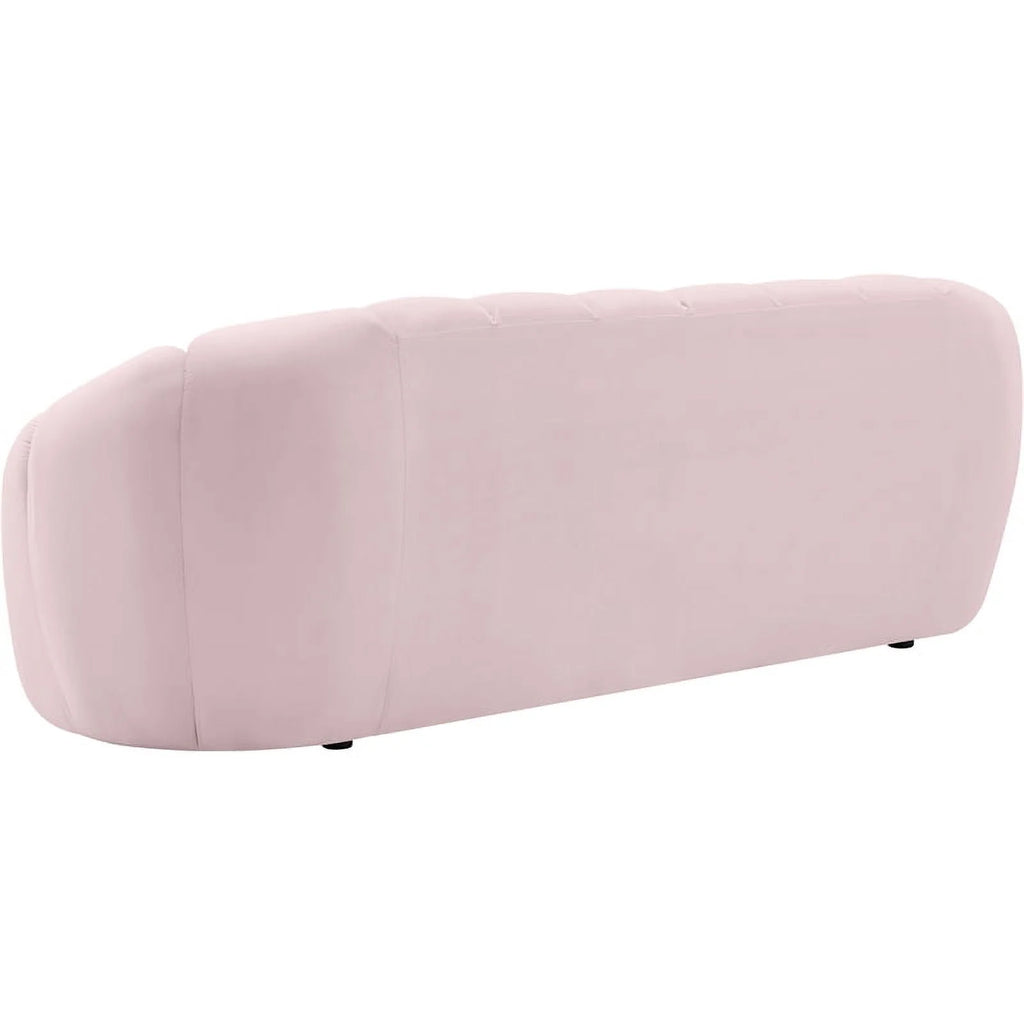 Pink Velvet Sofa E229627