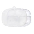 Silicone Grip 5-Section Plate with Lid G162