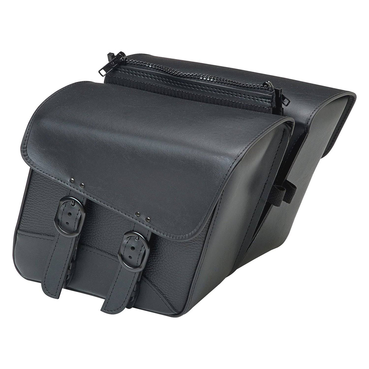 Black Compact Slant Saddlebag X800