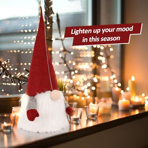 25 Inch Plush Gnome Christmas Tree Topper D714