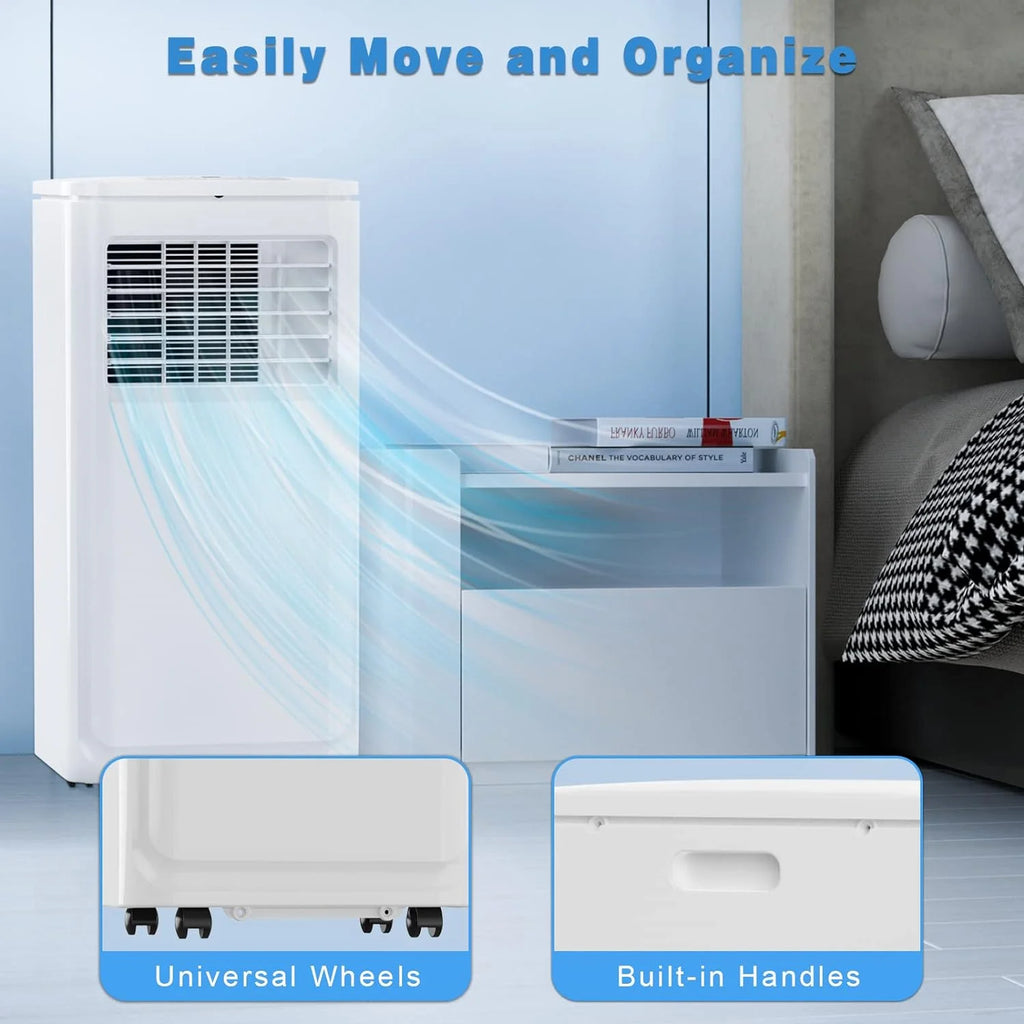 10000 BTU Portable Indoor Air Conditioner with Remote Control R107592