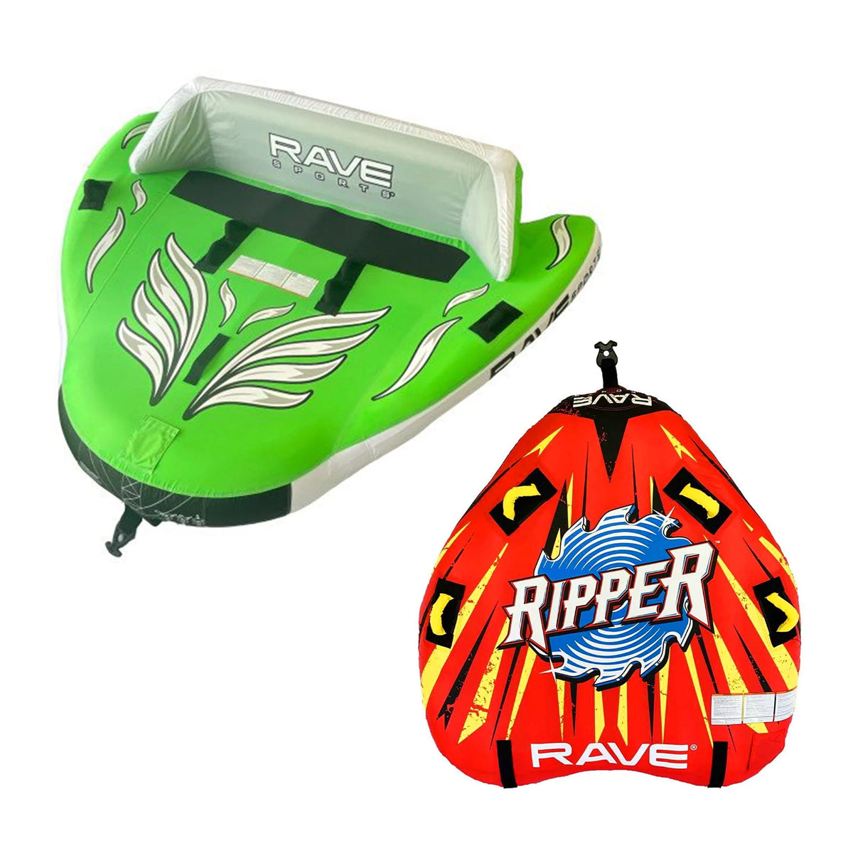 2 Rider Towable Raft + 3 Rider Towable Tube L1068