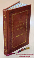 Premium Leather Bound History Book G8751
