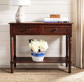 Vintage Grey 2-Drawer Console Table Q59530