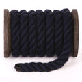 Navy Blue Twisted Cotton Rope, 3/8-Inch x 1000-feet I932