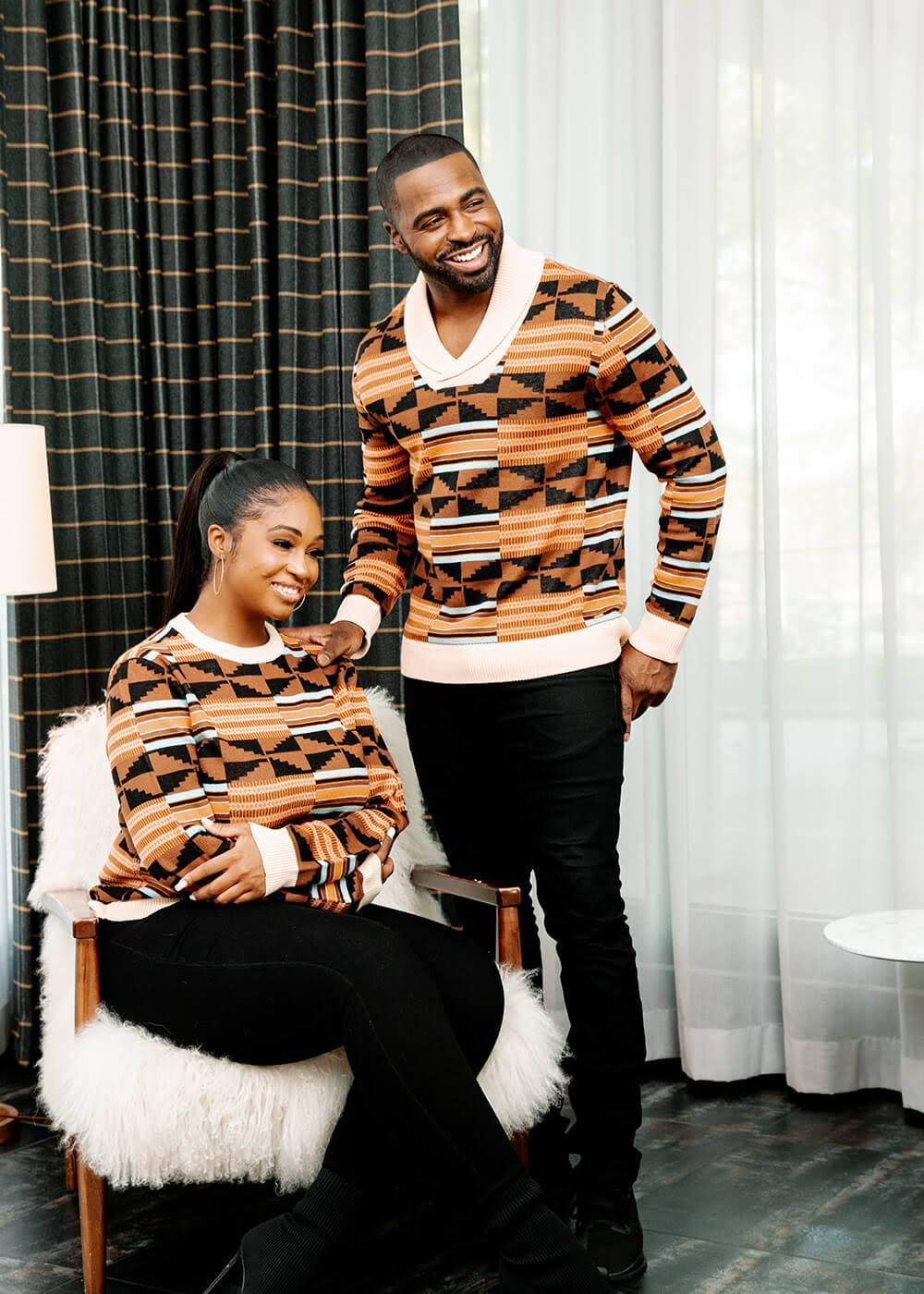 African Print Pull-Over K346668