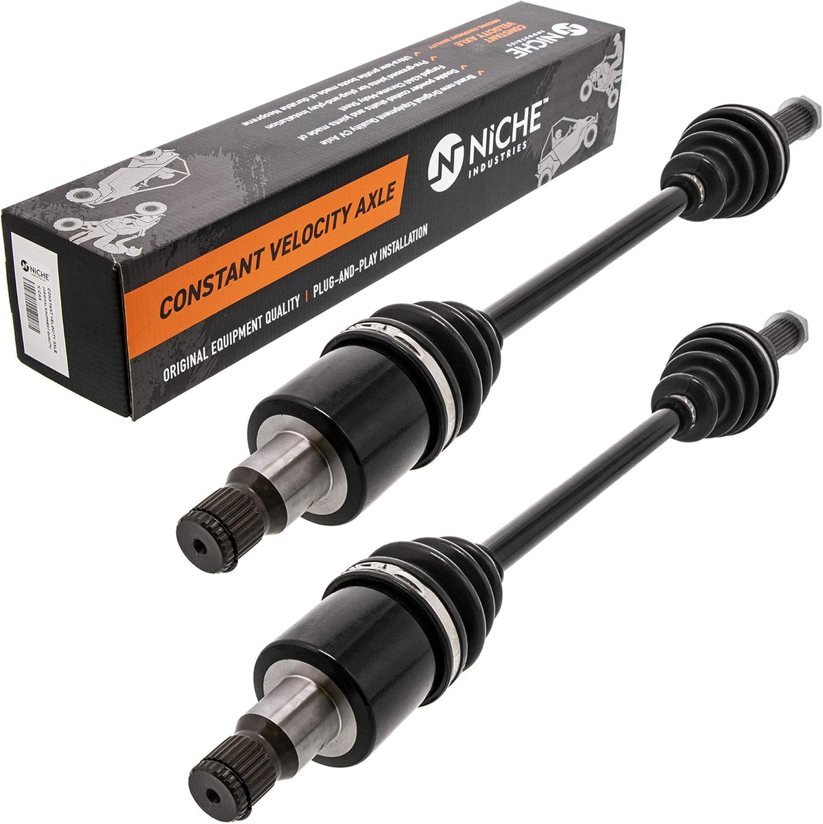 Front Rear CV Axle Set Kit for Polaris RZR 4 800 N461787