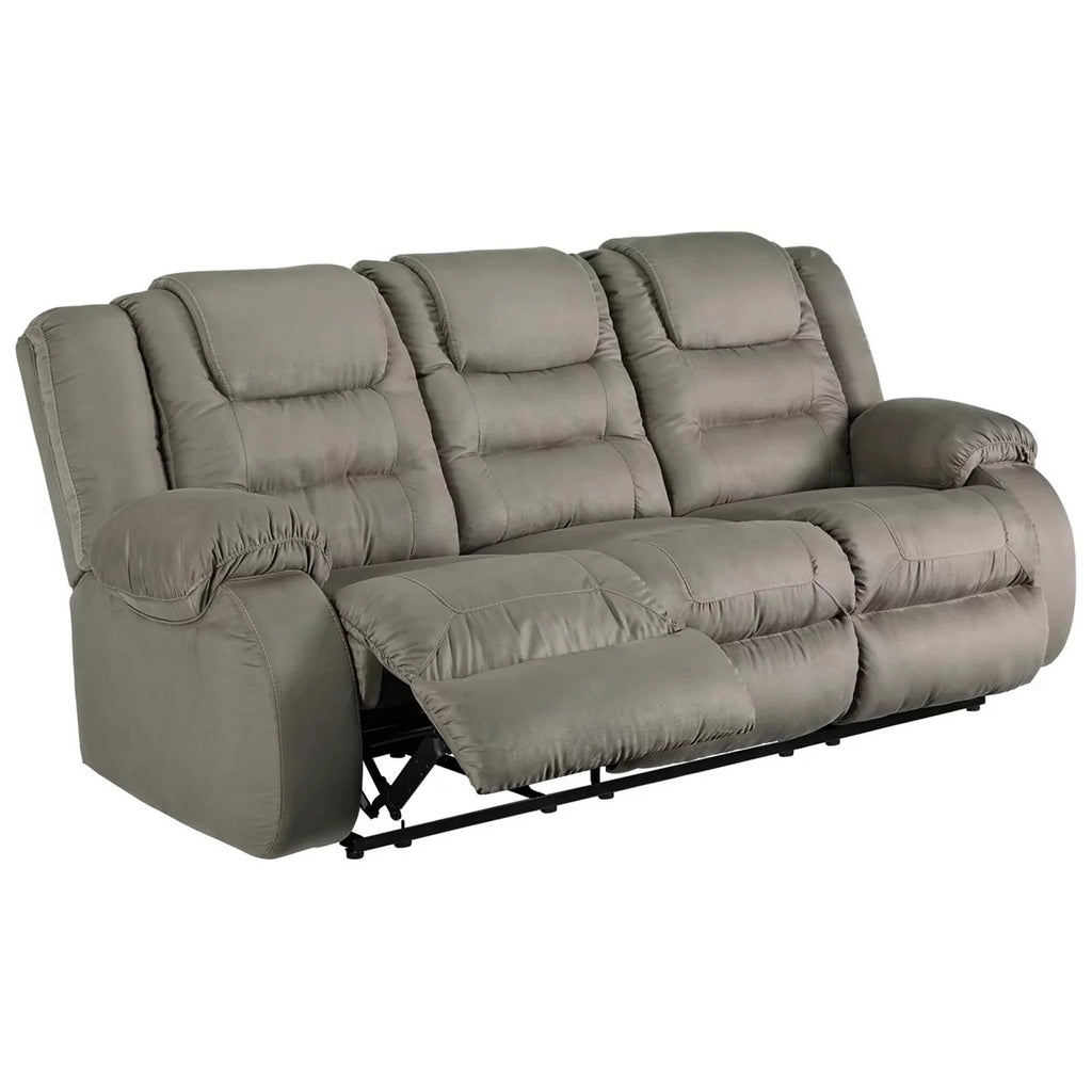 Gray Fabric Reclining Sofa M16642