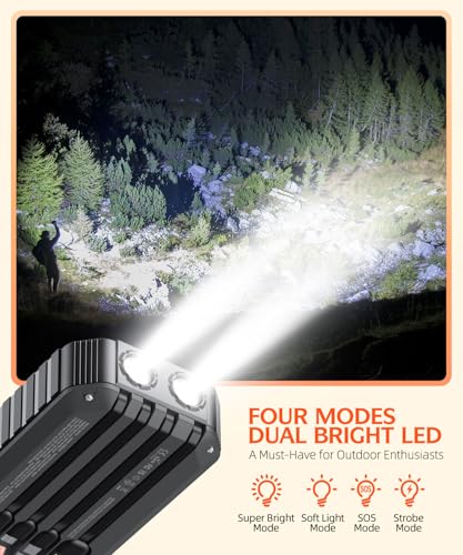40000mAh Solar Power Bank with 4 Cables and Hand Crank X1780