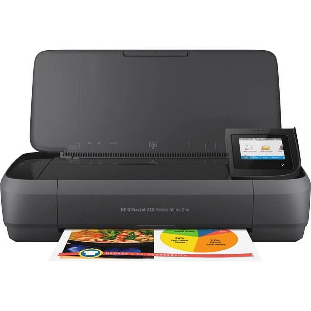 Restored HP OfficeJet 250 Mobile All-in-One InkJet Printer O62179