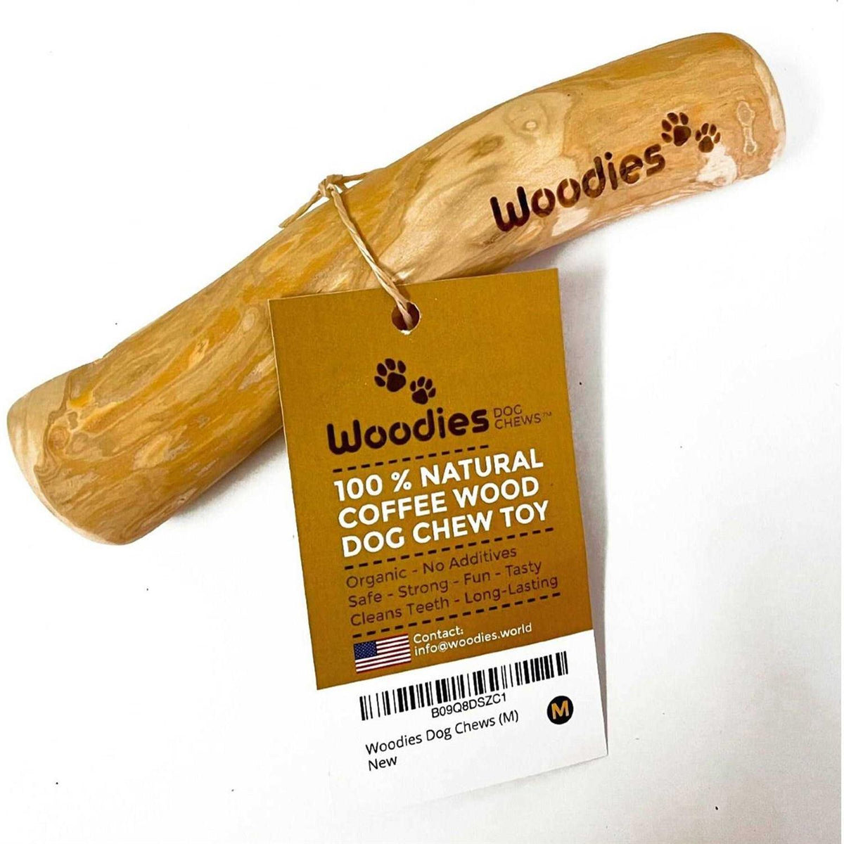 Dog Chew Toys Coffee Wood D4689