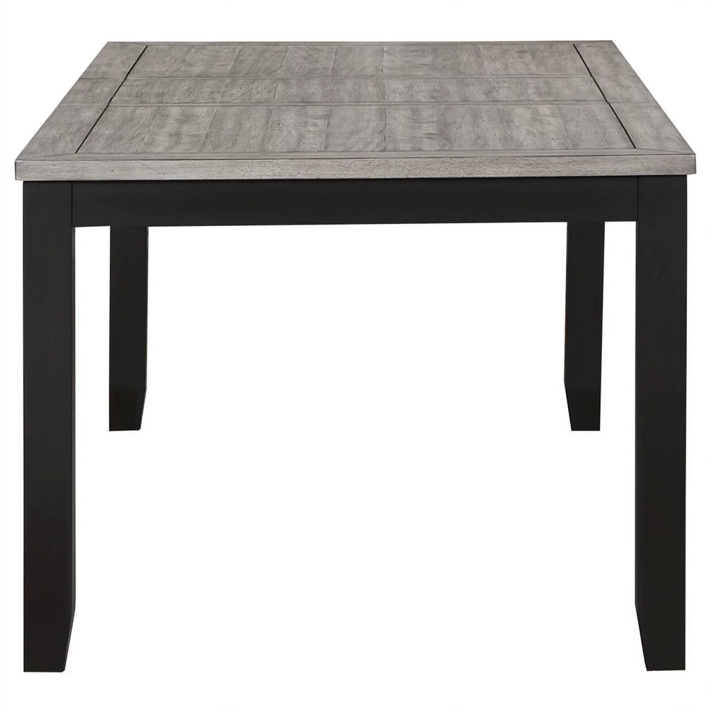 7-piece Wood Dining Table Set with Extension Leaf A3253