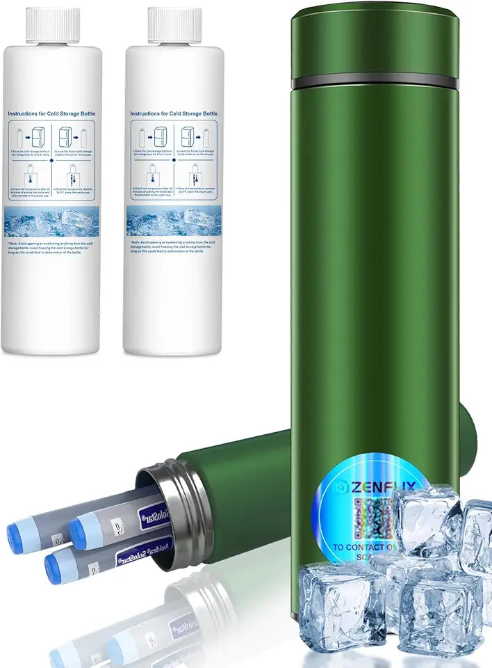 Diabetic Insulin Cooler Travel Case with TSA Approved Refrigerated Pen Cooler Green G78565