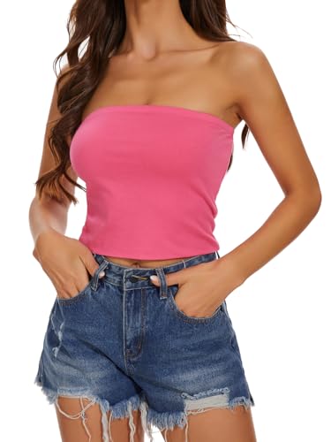 Crop Tops Strapless Tank Tops A398