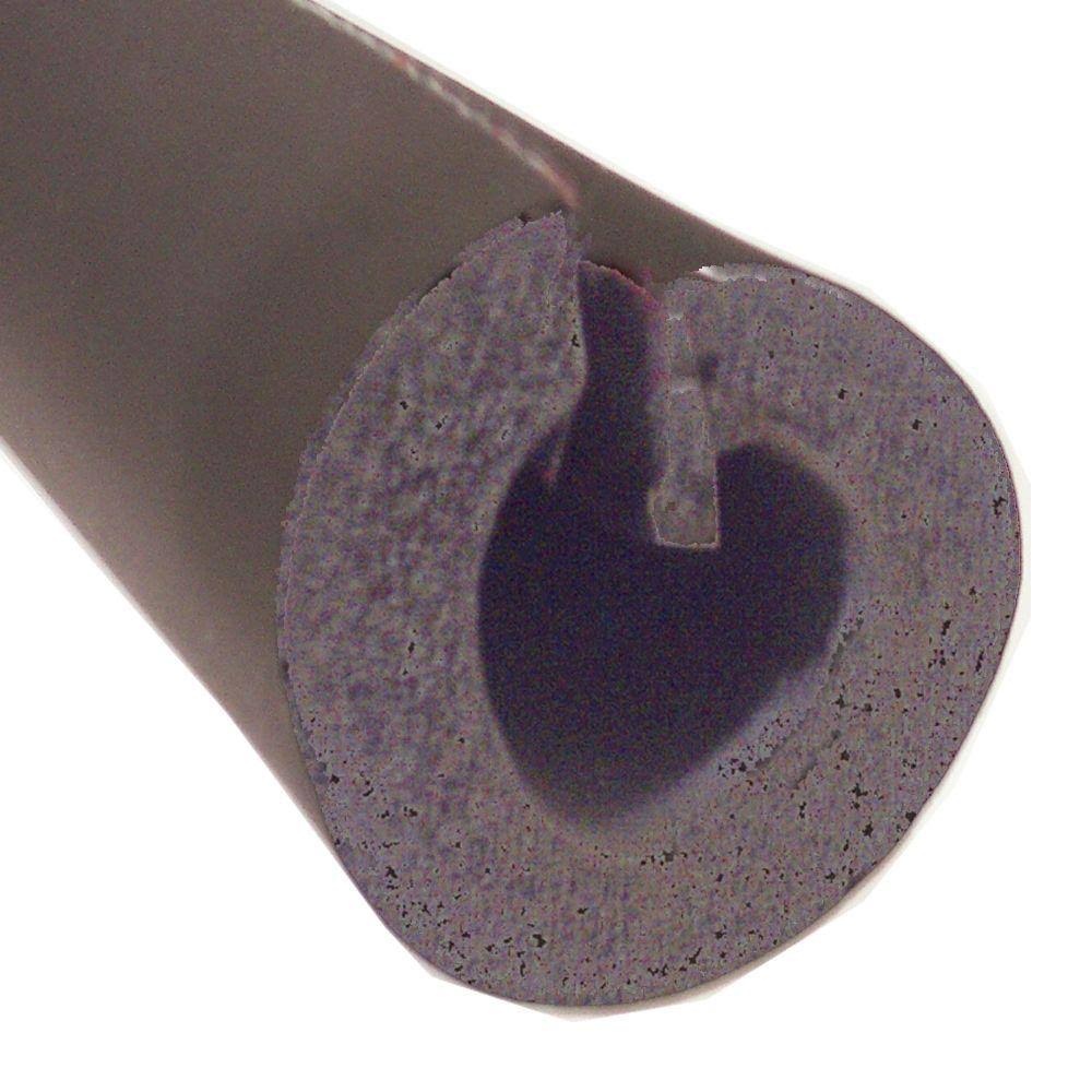Poly Foam Pipe Insulation, 2-1/8 in. ID x 1/2 in. Wall x 2 in. Pipe Thickness, Case of 14 C62023