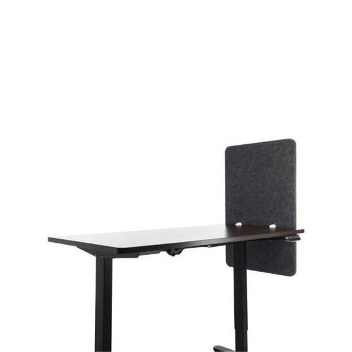 Adjustable Height Desk Screen Cubicle Divider & Privacy Partition, Ash - 24 x 36 in. M382435